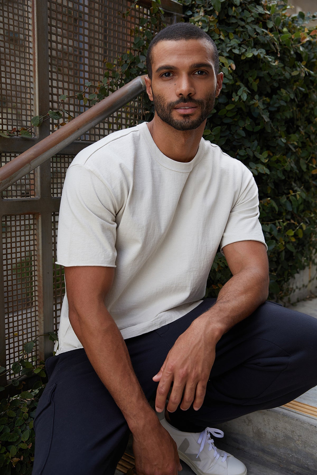 JEFF CREW NECK TEE - Velvet Staging 2.0
