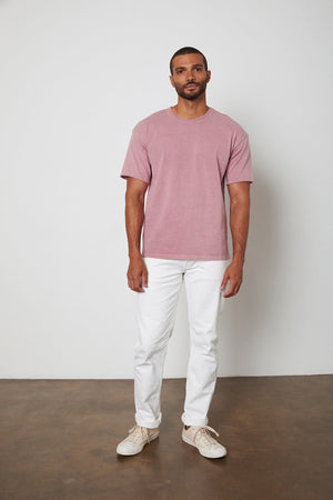 JEFF CREW NECK TEE - Velvet Staging 2.0