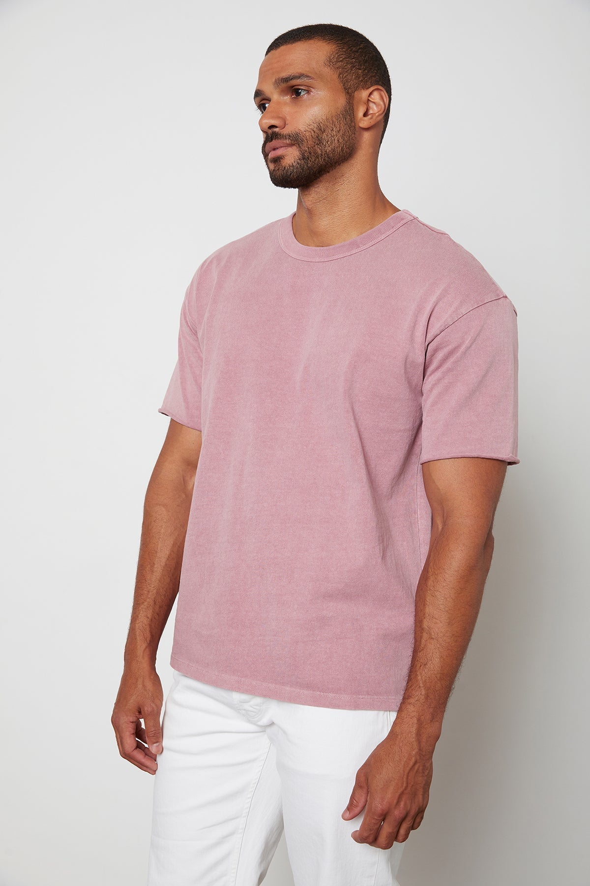 JEFF CREW NECK TEE - Velvet Staging 2.0