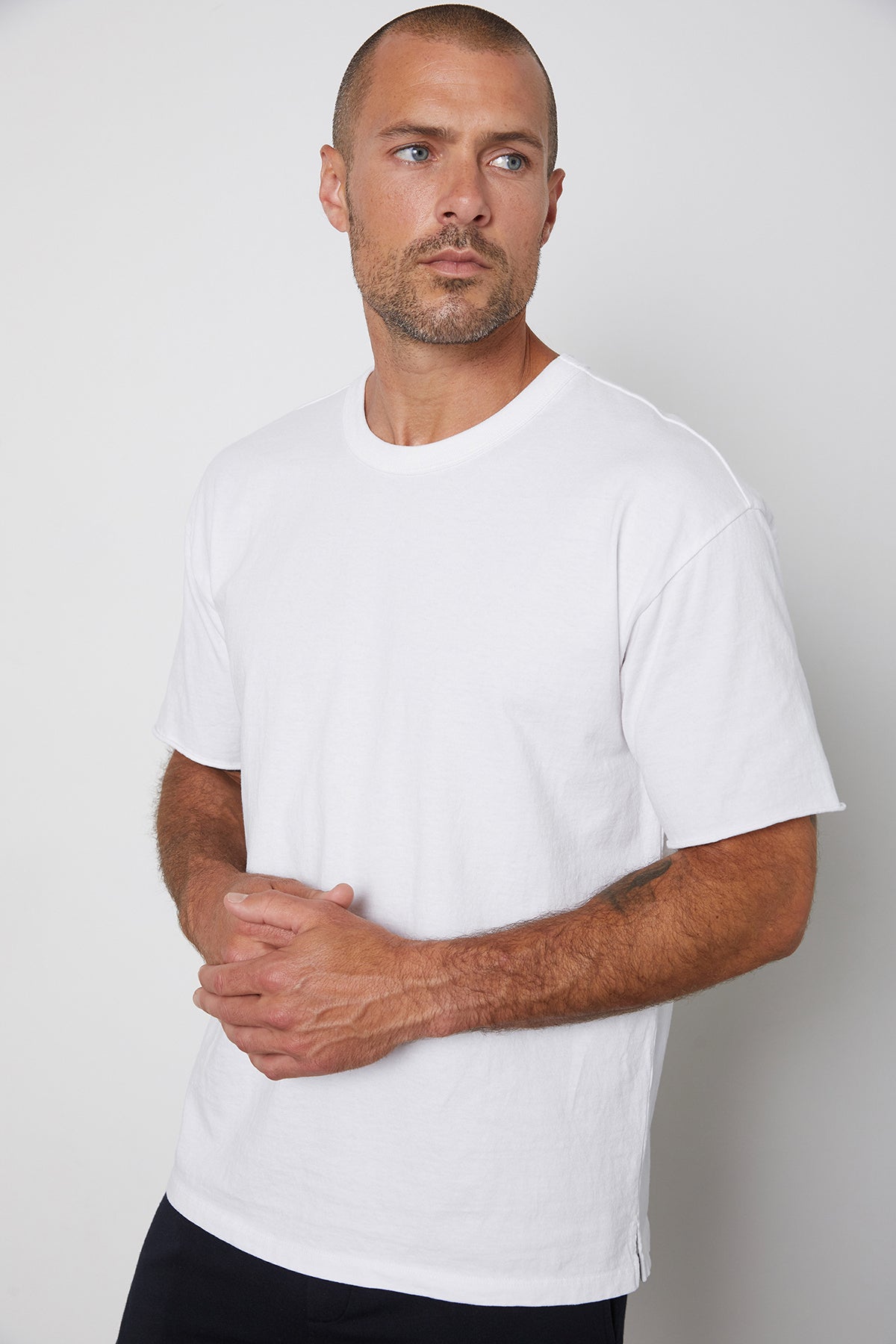 JEFF CREW NECK TEE - Velvet Staging 2.0
