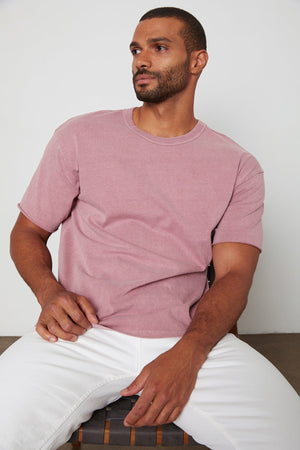 JEFF CREW NECK TEE - Velvet Staging 2.0