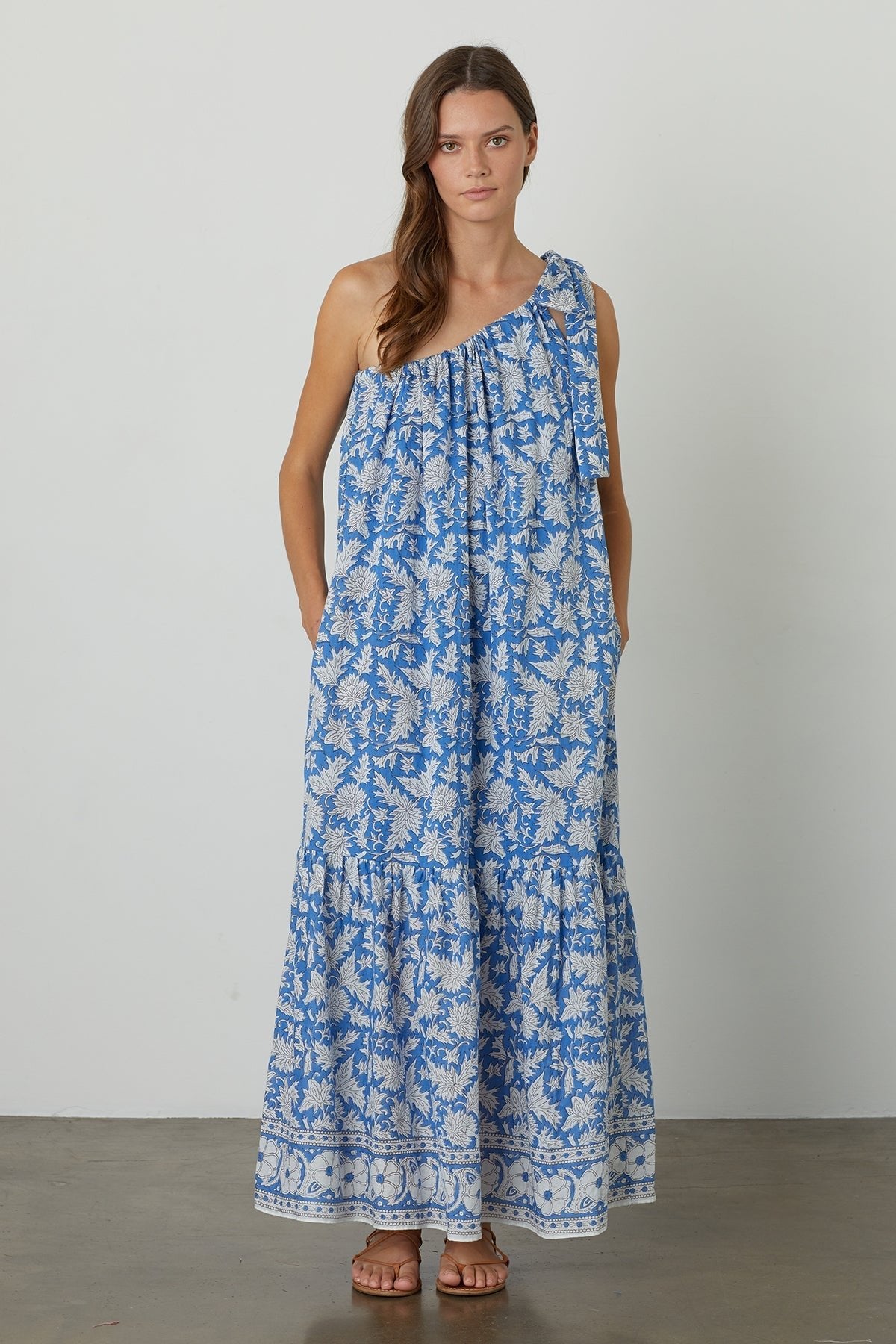 JOANNA ONE SHOULDER PRINTED MAXI DRESS - Velvet Staging 2.0-26916184686788