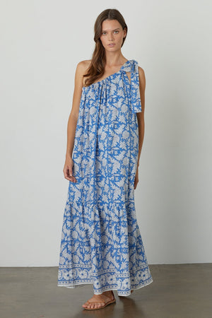 JOANNA ONE SHOULDER PRINTED MAXI DRESS - Velvet Staging 2.0