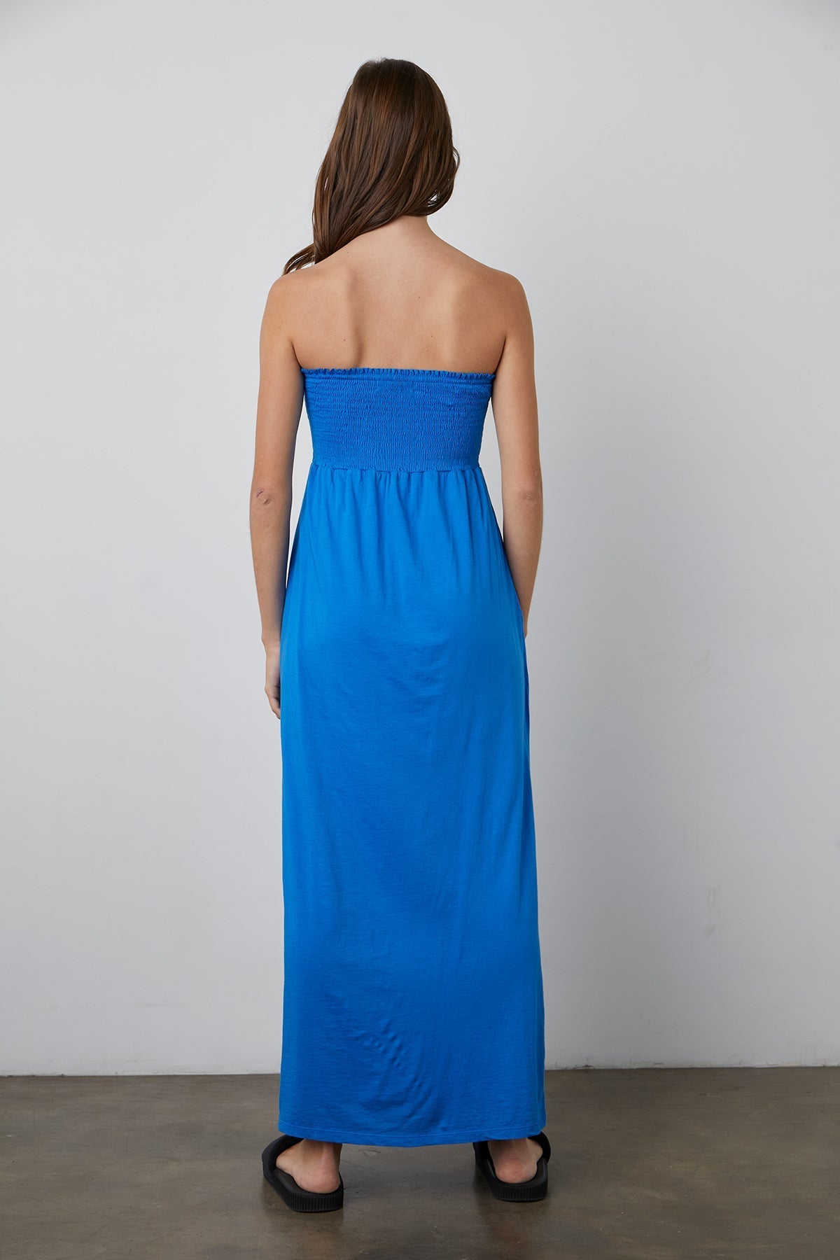 JOCELYN STRAPLESS DRESS - Velvet Staging 2.0