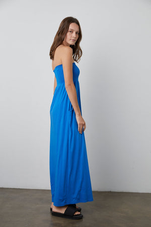 JOCELYN STRAPLESS DRESS - Velvet Staging 2.0