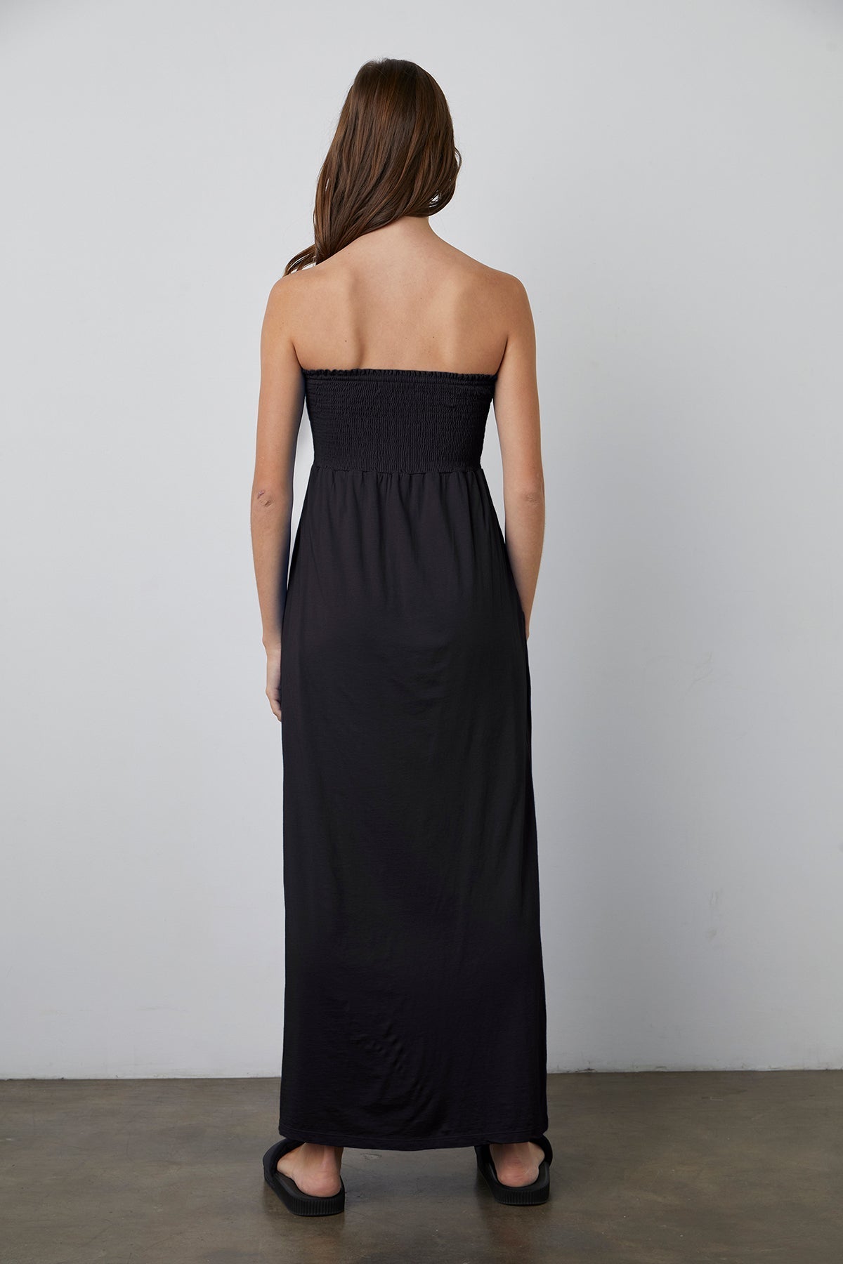 JOCELYN STRAPLESS DRESS - Velvet Staging 2.0