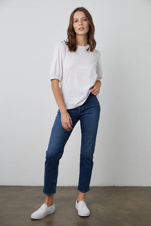 JOELLA PUFF SLEEVE TEE - Velvet Staging 2.0