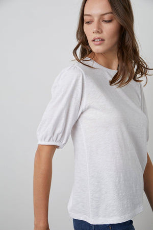 JOELLA PUFF SLEEVE TEE - Velvet Staging 2.0