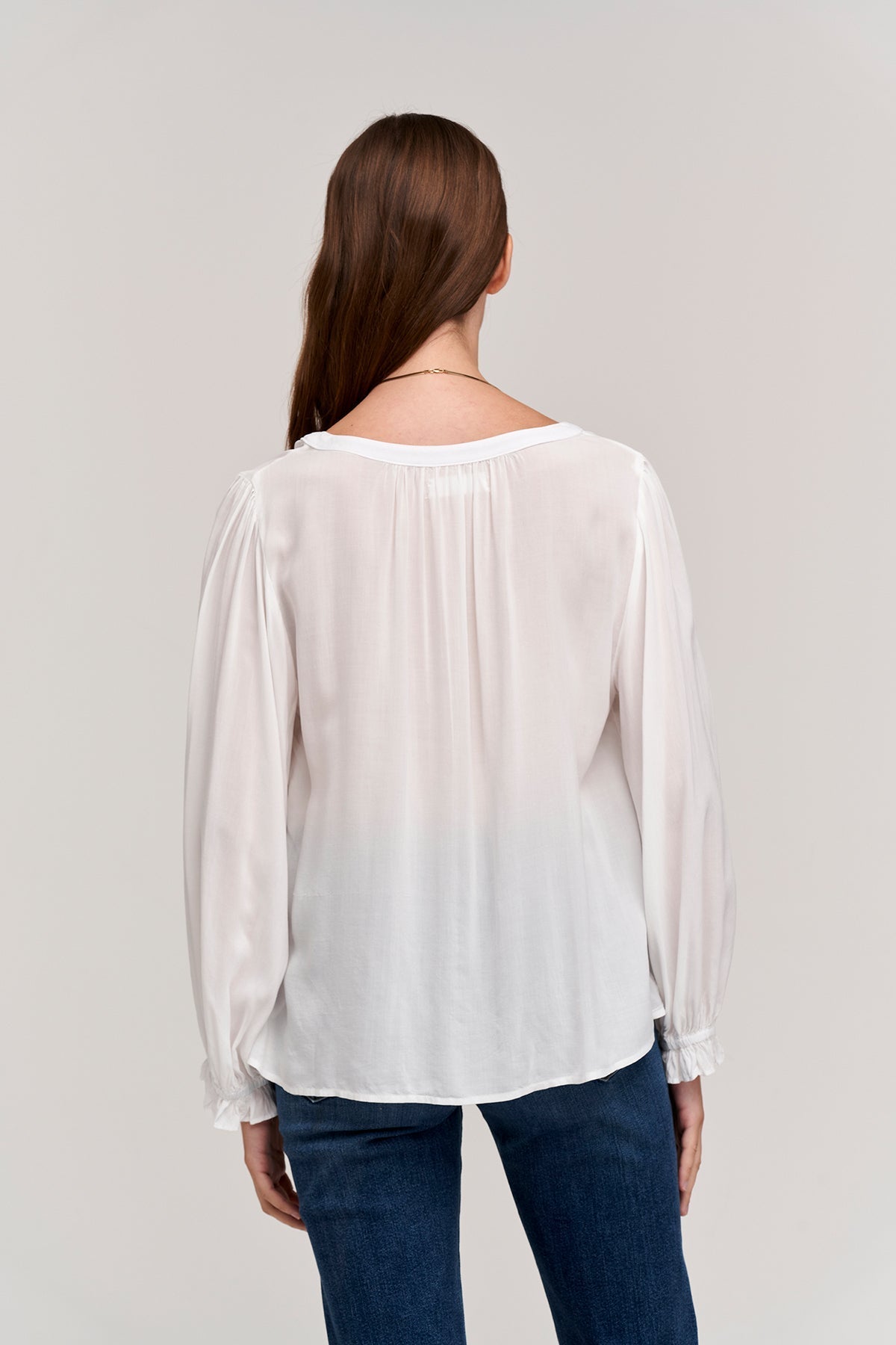 JOLENE V-NECK BLOUSE - Velvet Staging 2.0-26916186783940