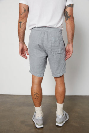 JONATHAN LINEN DRAWSTRING SHORT - Velvet Staging 2.0