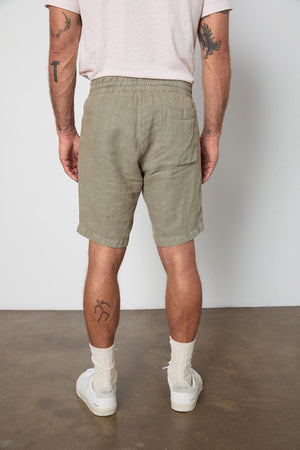 JONATHAN LINEN DRAWSTRING SHORT - Velvet Staging 2.0