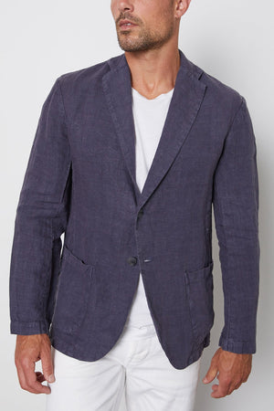 JOSHUA LINEN BLAZER - Velvet Staging 2.0