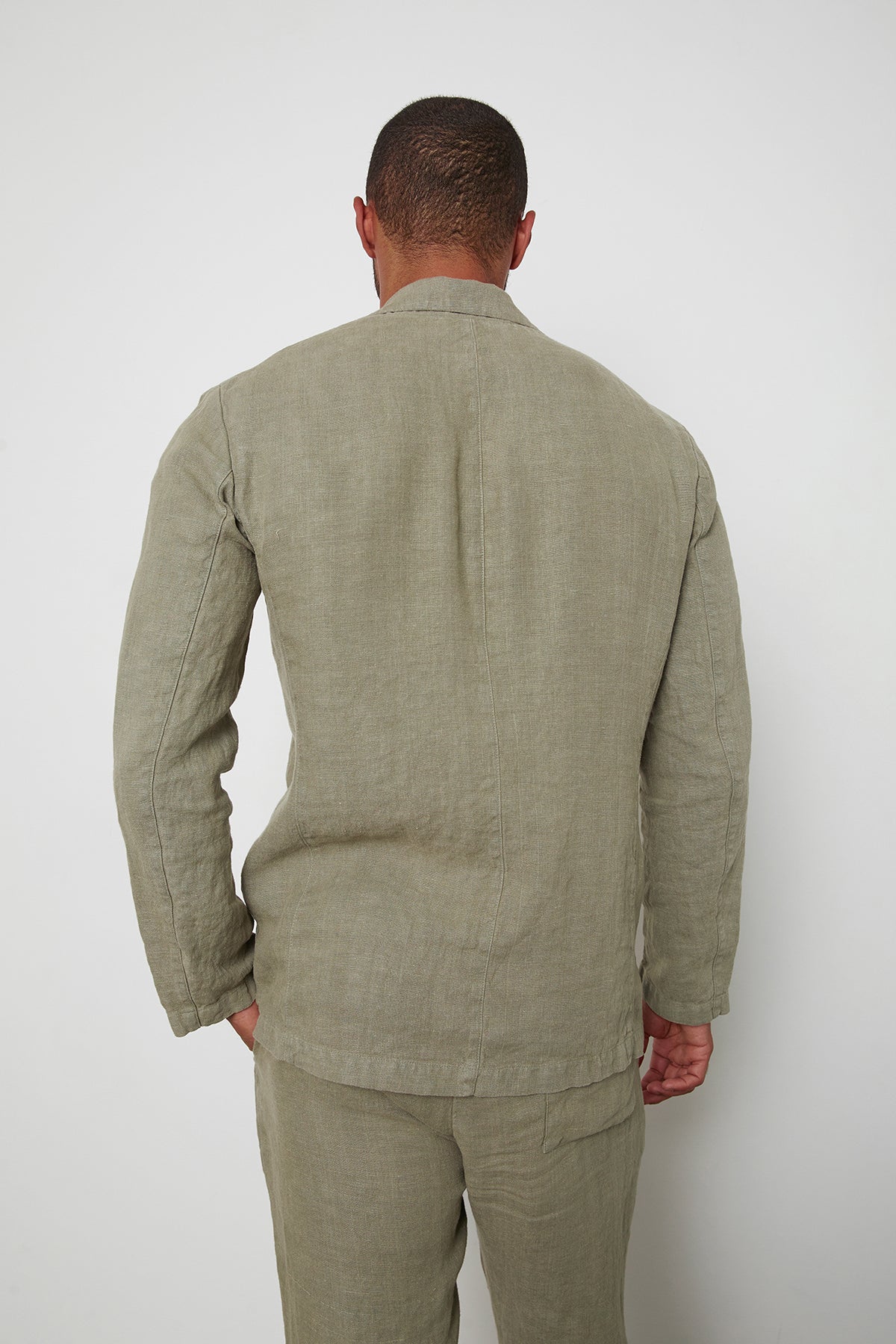 JOSHUA LINEN BLAZER - Velvet Staging 2.0