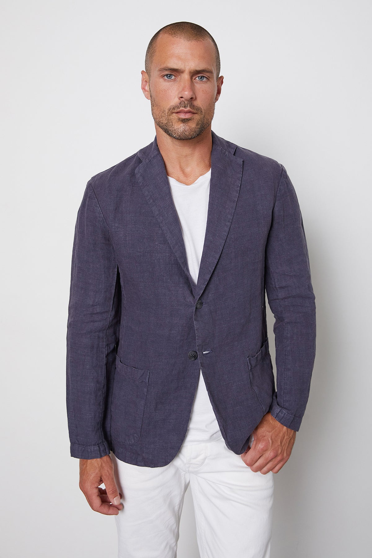 JOSHUA LINEN BLAZER - Velvet Staging 2.0