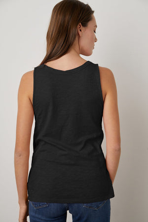 JOY ORIGINAL SLUB SCOOP NECK TANK Velvet by Graham & Spencer