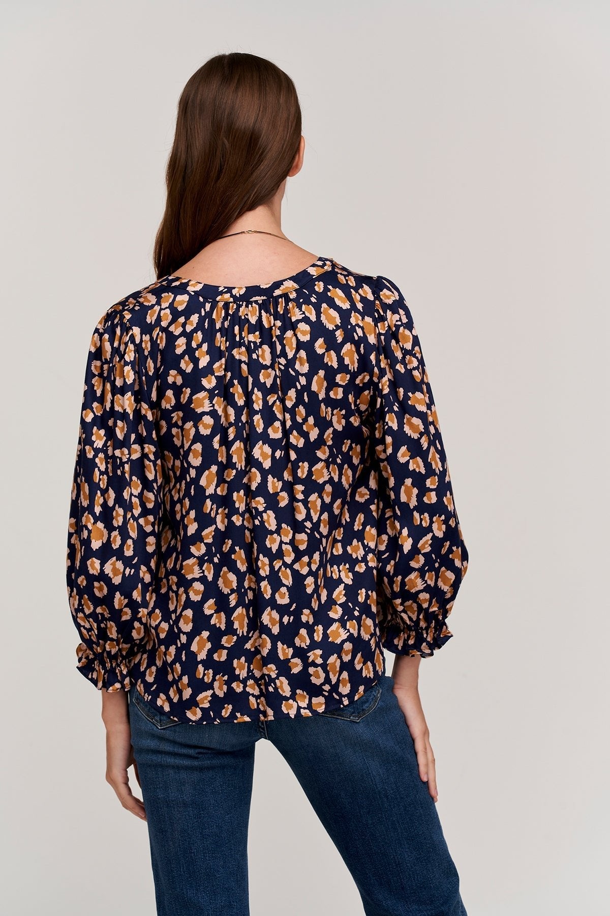 KACY PRINTED BLOUSE - Velvet Staging 2.0