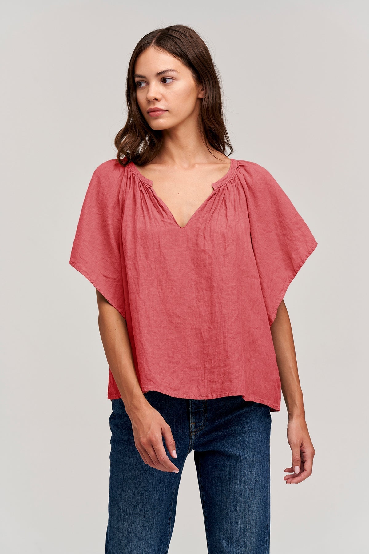 KALILA LINEN TOP - Velvet Staging 2.0