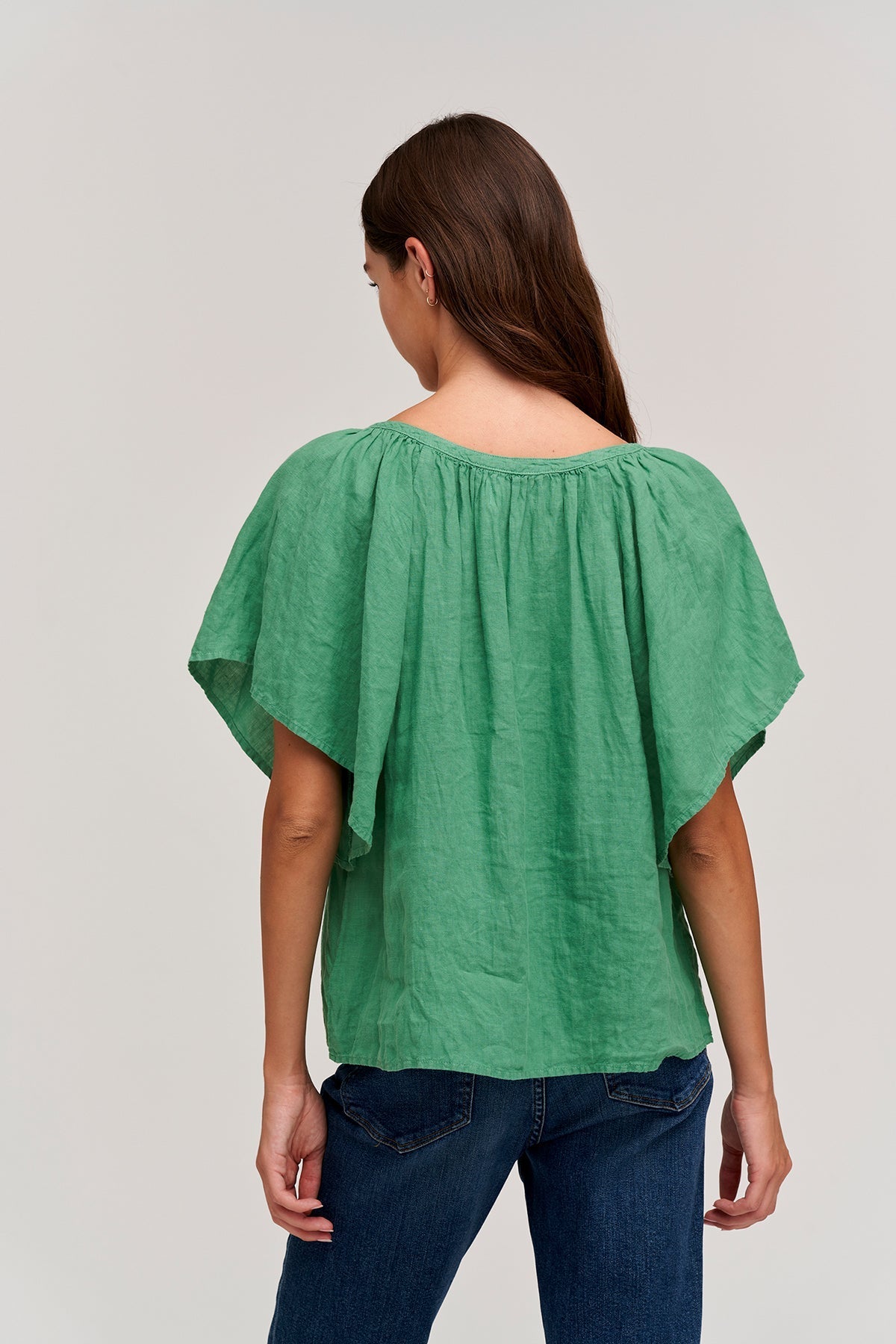 KALILA LINEN TOP - Velvet Staging 2.0