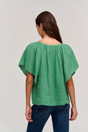 KALILA LINEN TOP - Velvet Staging 2.0