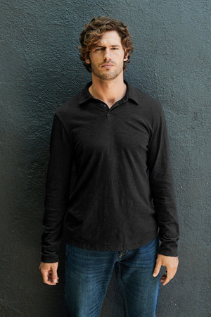 KARTER ORIGINALS SLUB POLO - Velvet Staging 2.0