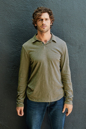 KARTER ORIGINALS SLUB POLO - Velvet Staging 2.0