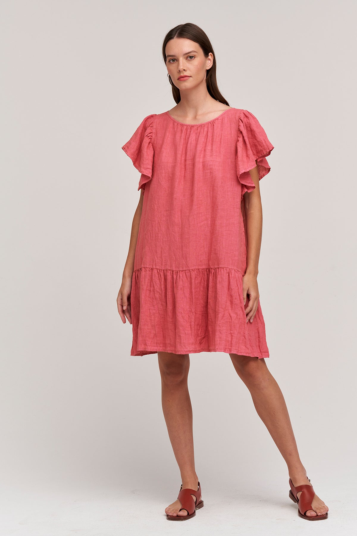 KASSIDY LINEN DRESS - Velvet Staging 2.0