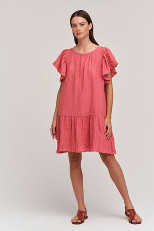 KASSIDY LINEN DRESS - Velvet Staging 2.0
