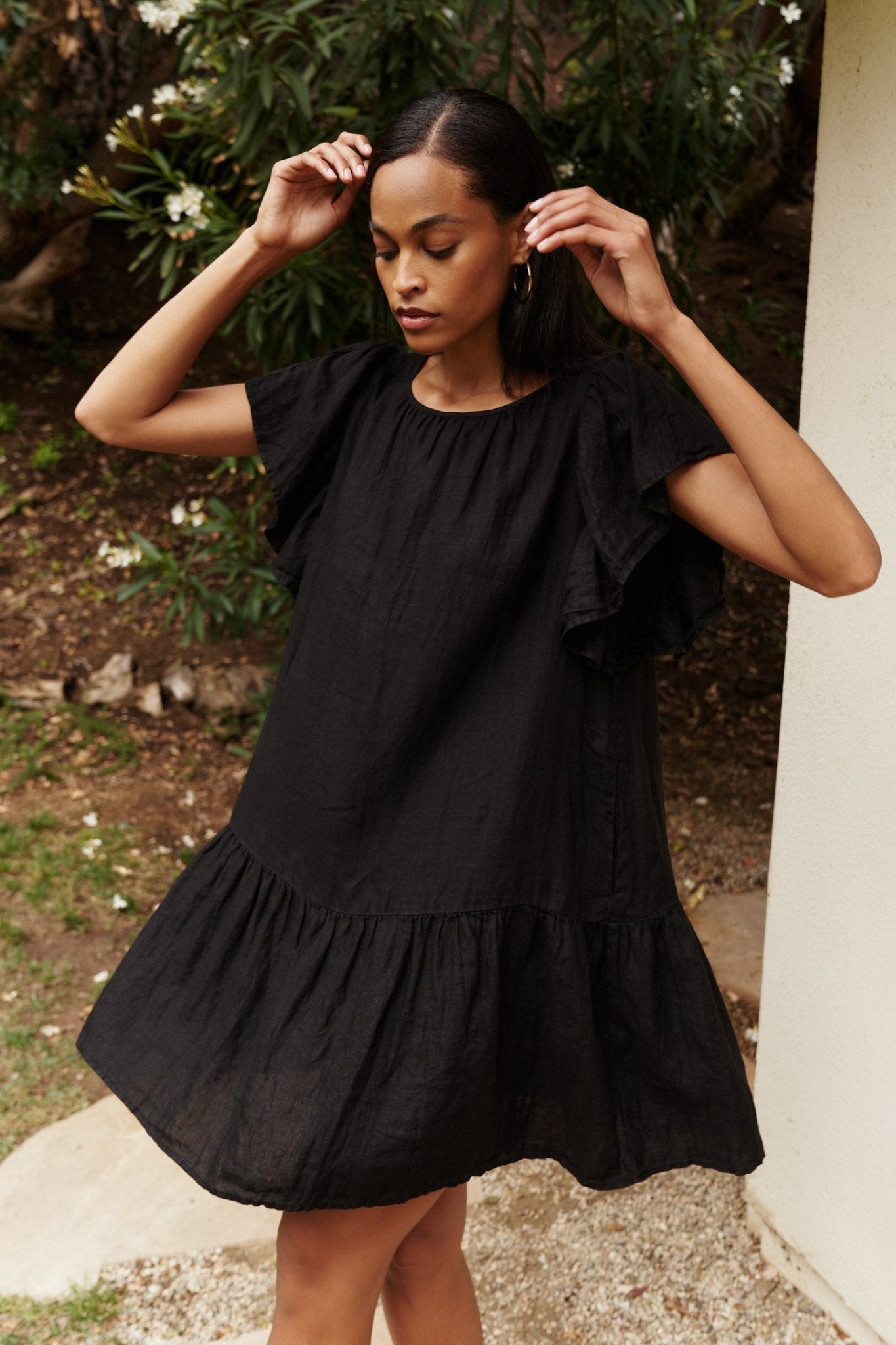 KASSIDY LINEN DRESS - Velvet Staging 2.0