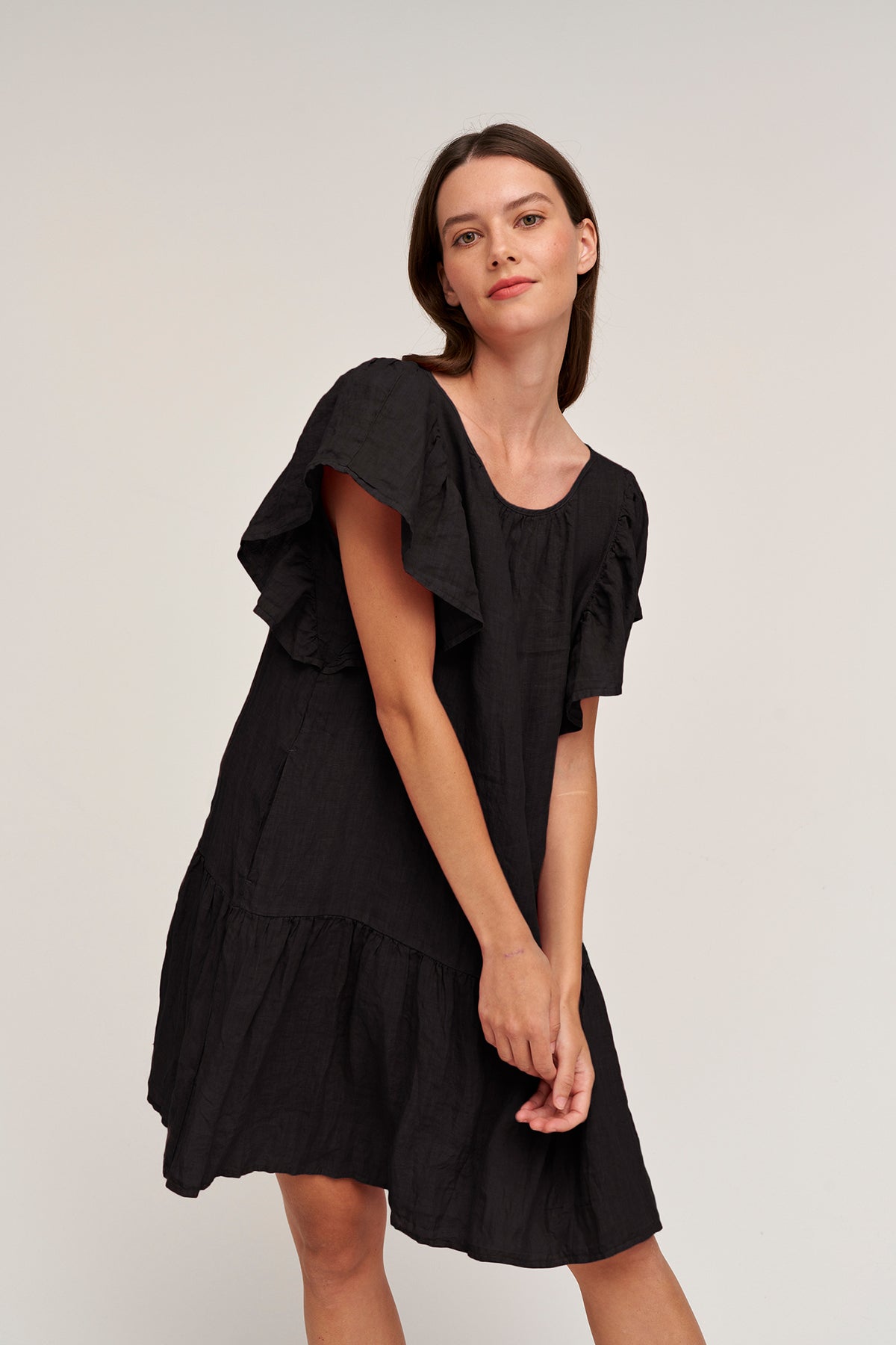 KASSIDY LINEN DRESS - Velvet Staging 2.0
