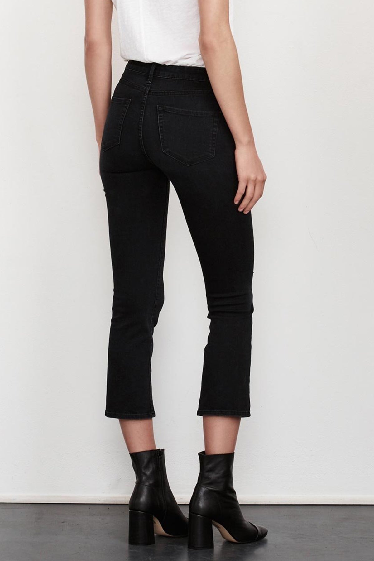 KATE HIGH RISE CROP JEAN Velvet by Graham & Spencer