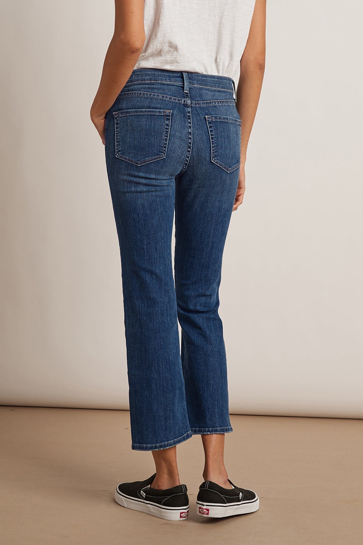 KATE HIGH RISE CROP JEAN Velvet by Graham & Spencer