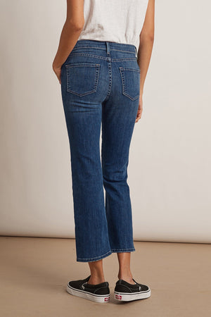 KATE HIGH RISE CROP JEAN Velvet by Graham & Spencer