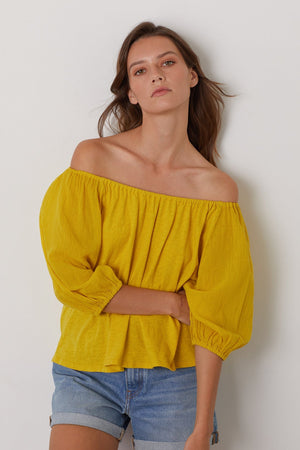 KATY RAGLAN SLEEVE TOP - Velvet Staging 2.0