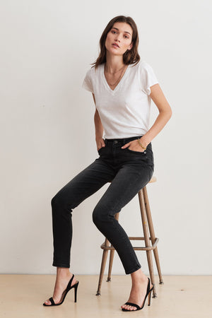 KAY SKINNY JEAN BY BAYFLOW X VELVET - Velvet Staging 2.0