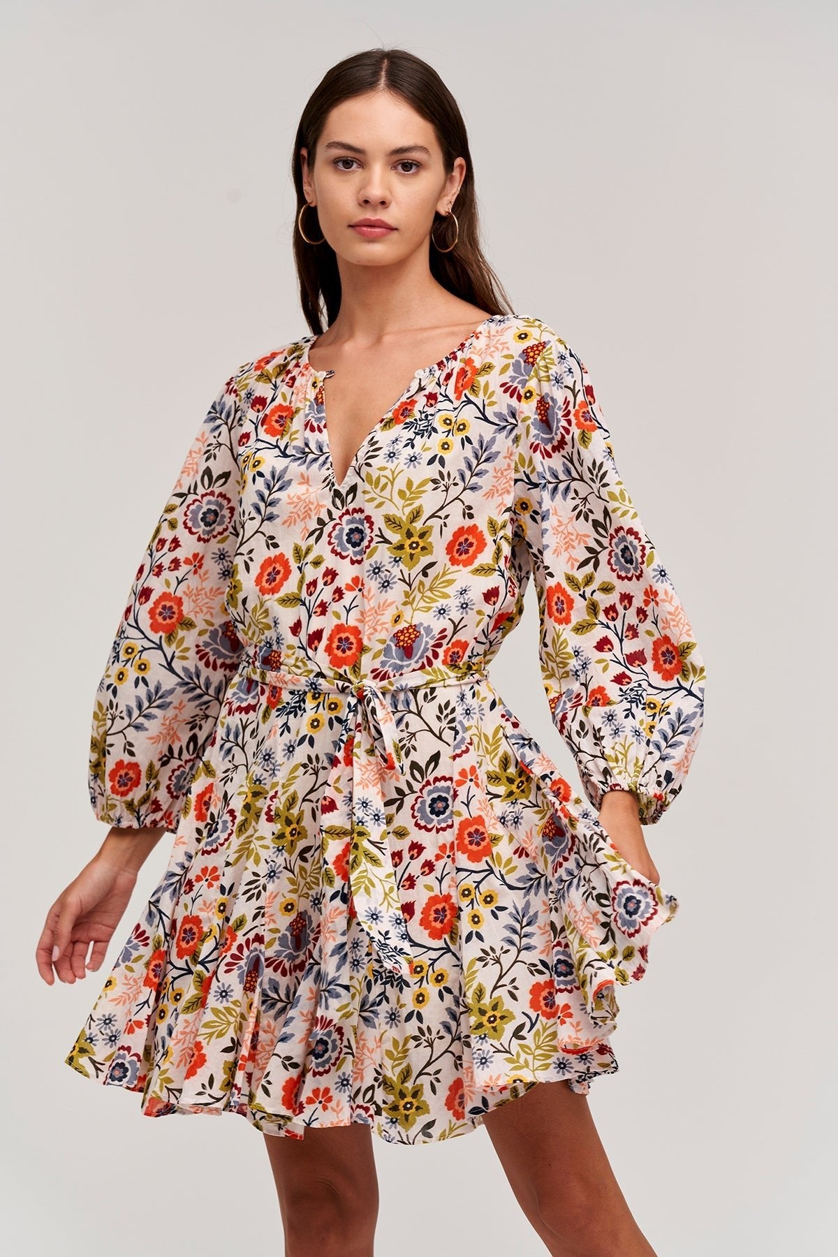 KEELIN PRINTED BOHO DRESS - Velvet Staging 2.0-26916203167940