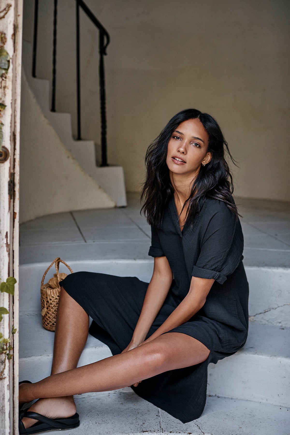 KERRY COTTON GAUZE DRESS - Velvet Staging 2.0