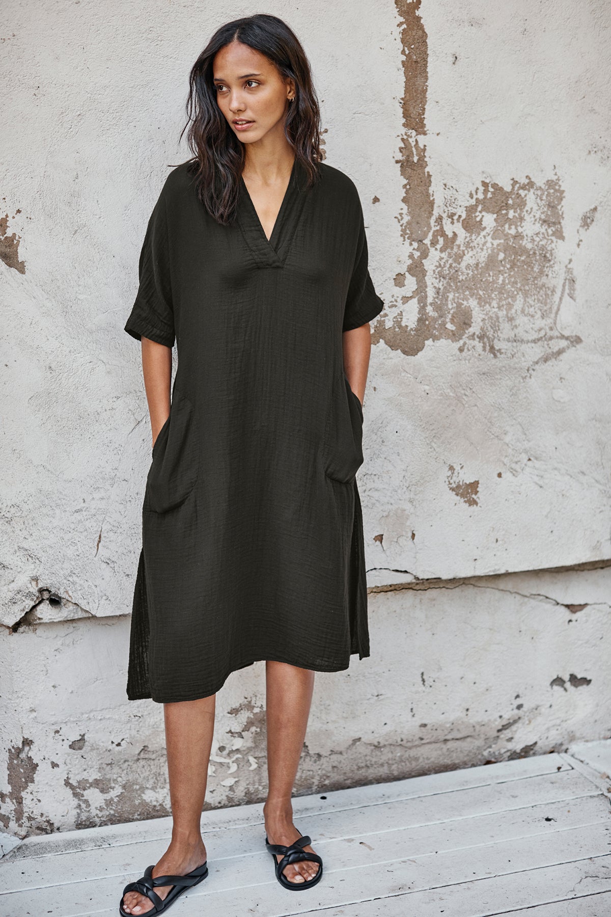 KERRY COTTON GAUZE DRESS - Velvet Staging 2.0