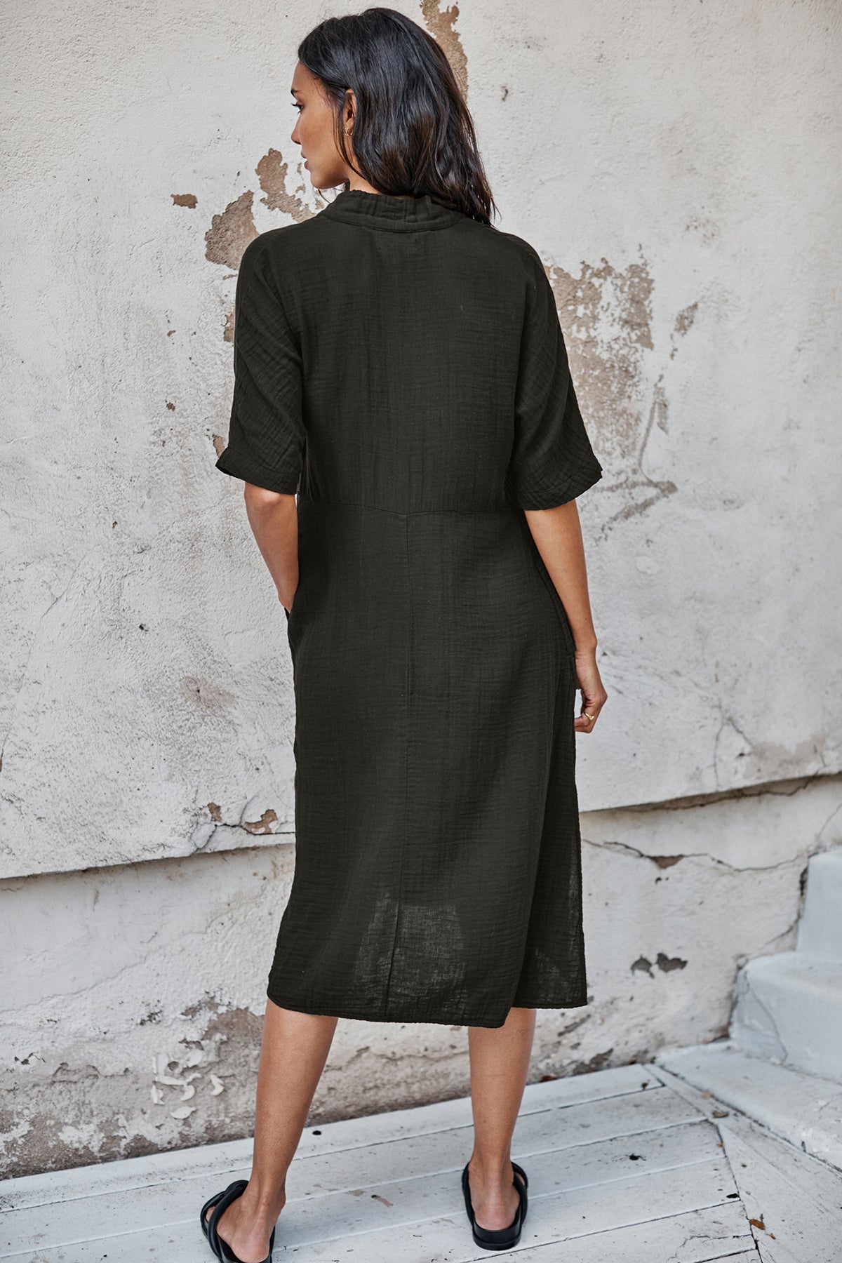 KERRY COTTON GAUZE DRESS - Velvet Staging 2.0-26916205461700