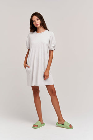 KESHA PUFF SLEEVE DRESS - Velvet Staging 2.0