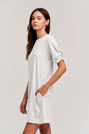 KESHA PUFF SLEEVE DRESS - Velvet Staging 2.0