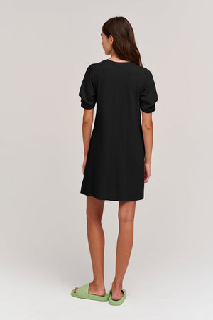 KESHA PUFF SLEEVE DRESS - Velvet Staging 2.0