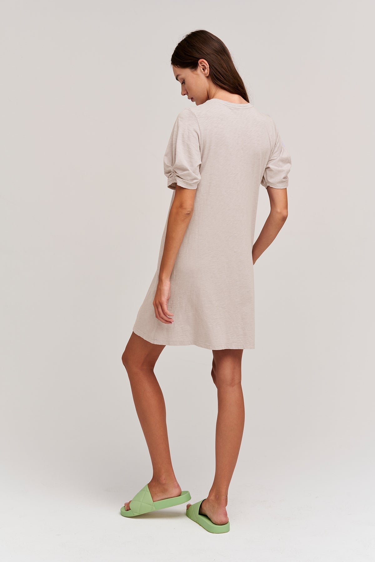KESHA PUFF SLEEVE DRESS - Velvet Staging 2.0-26916208902340