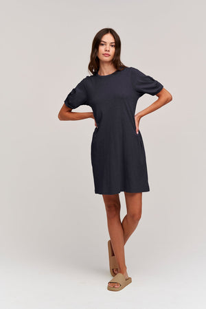 KESHA PUFF SLEEVE DRESS - Velvet Staging 2.0