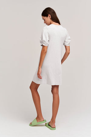 KESHA PUFF SLEEVE DRESS - Velvet Staging 2.0