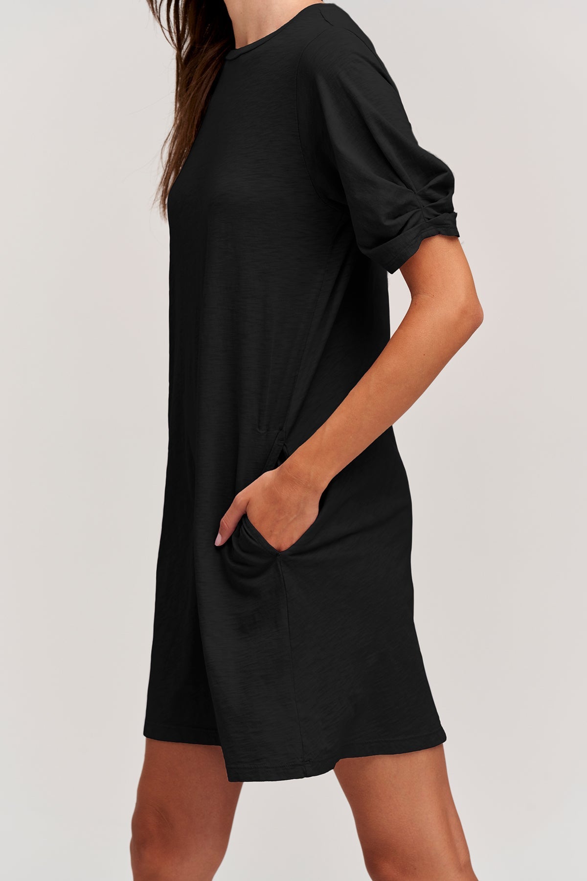 KESHA PUFF SLEEVE DRESS - Velvet Staging 2.0-26916208672964