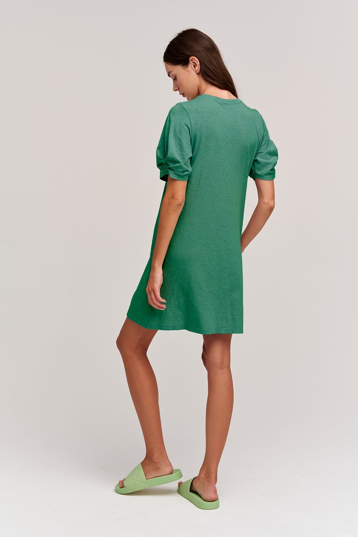KESHA PUFF SLEEVE DRESS - Velvet Staging 2.0
