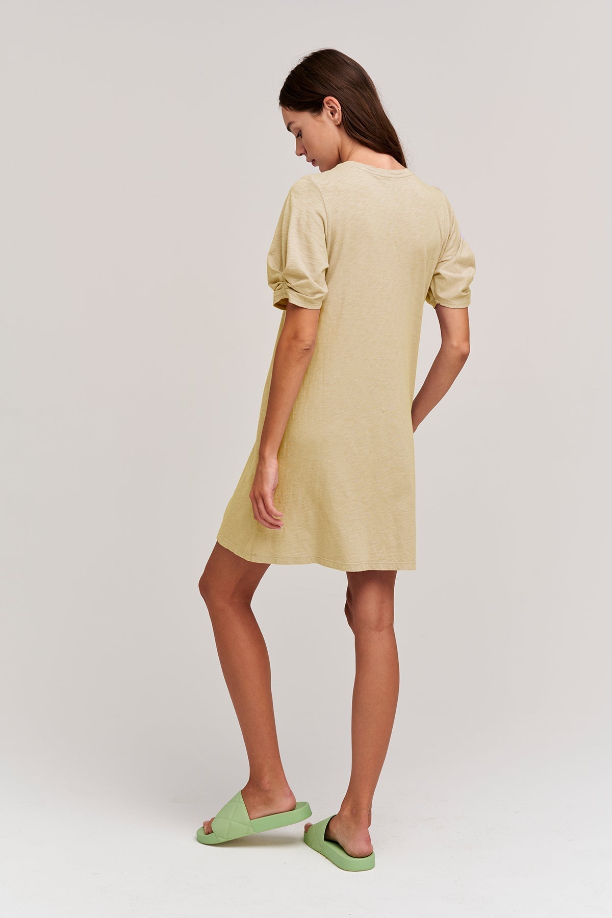 KESHA PUFF SLEEVE DRESS - Velvet Staging 2.0-26916208345284