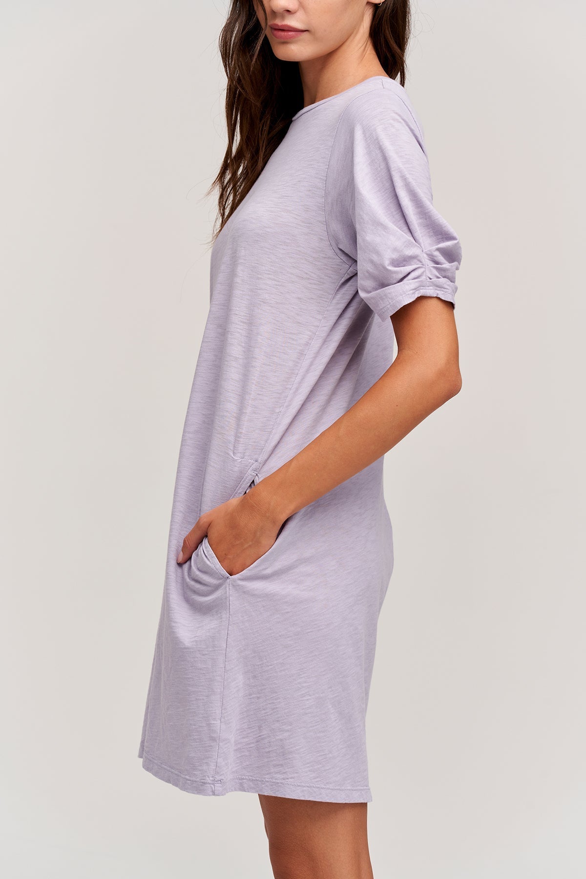 KESHA PUFF SLEEVE DRESS - Velvet Staging 2.0-26916208181444