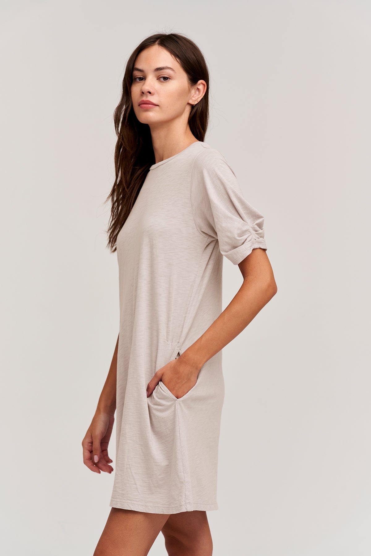 KESHA PUFF SLEEVE DRESS - Velvet Staging 2.0