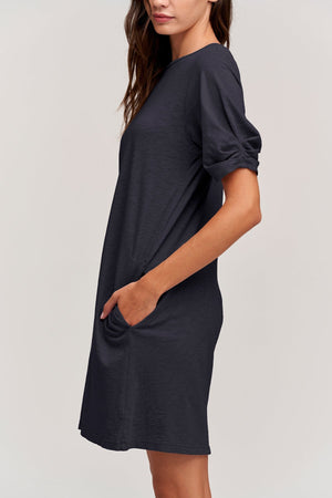 KESHA PUFF SLEEVE DRESS - Velvet Staging 2.0